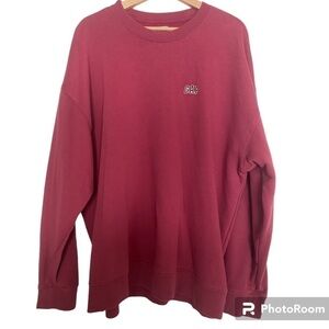 GAP PULLOVER MAROON CREWNECK SWEATER SIZE XL